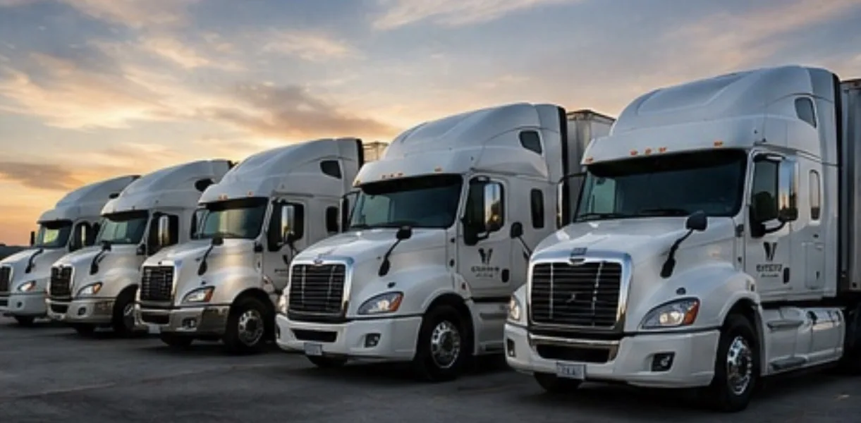 Victory Logistics branded fleet